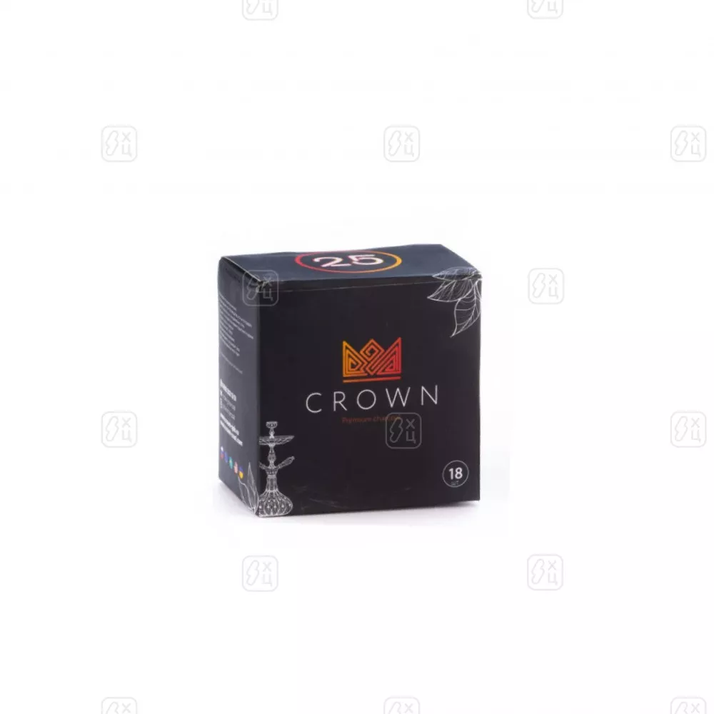 АКСЕССУАРЫ_41_Уголь_Crown_25_мм_18шт,_0,25кг