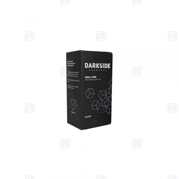 Уголь кокосовый DARKSIDE CHARCOAL (SMALL CUBE, 96шт.), 1 000 г копия