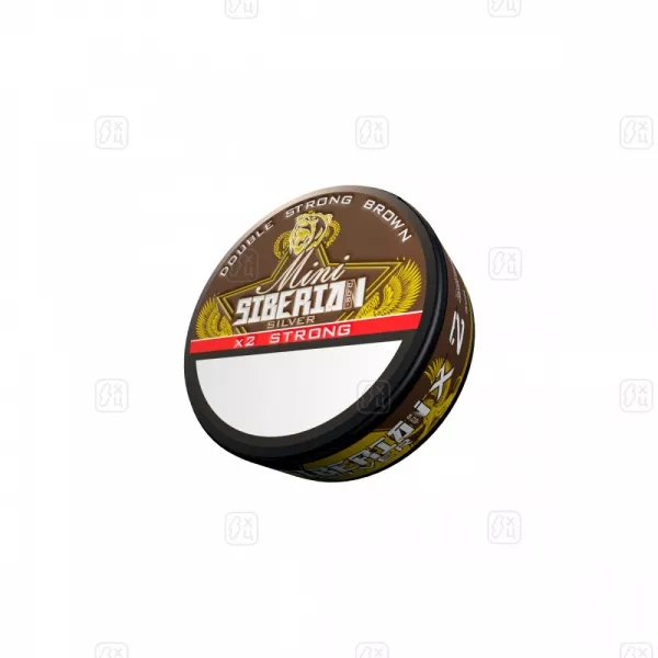 Жевательный_табак_SILVER_SIBERIAN_Brown_Mini_Medium_8г_