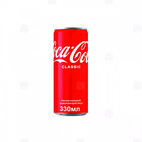 Напиток безалкогольный газированный, Coca Cola Кока-Кола 330 мл жб