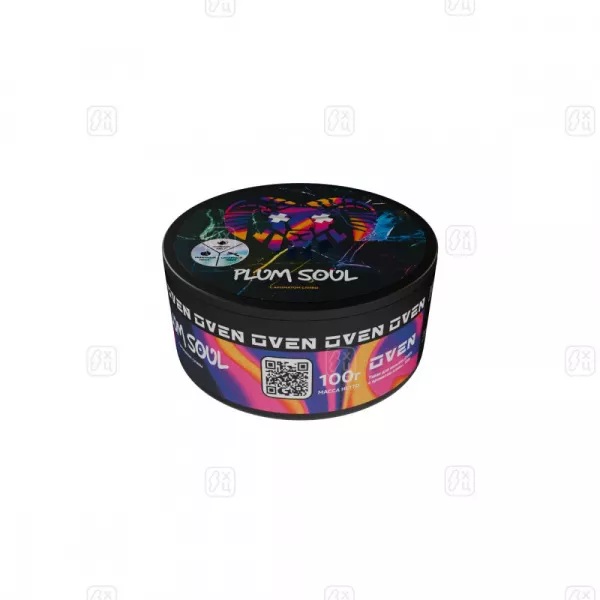 Табак_для_кальяна_Oven_Овен_с_ароматом_Сливы_Plum_soul,_100_гр_